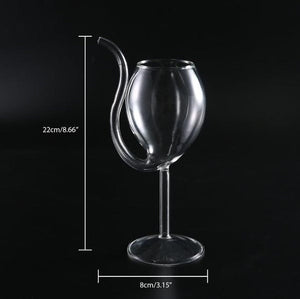 Elevate Your Wine Experience with the Vampire Red Crystal Wine Goblet