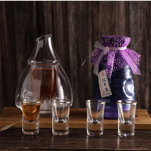 Elevate Your Wine Experience with Our Household Crystal Glass Wine Pot