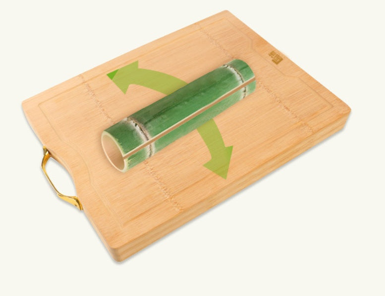 Whole Bamboo Cutting Board With Carbonized Finish