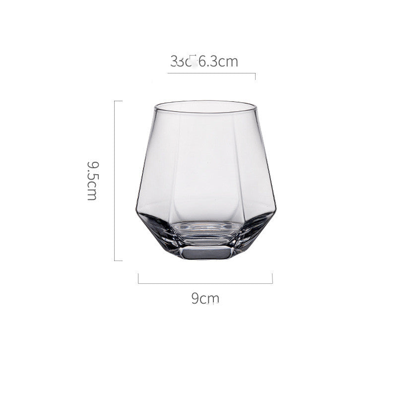 Luxury Crystal Red Wine Glass For Party And Dinner
