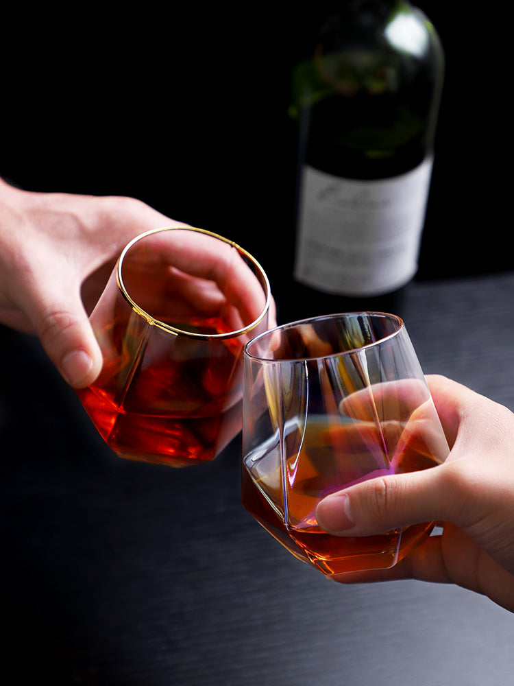 Luxury Crystal Red Wine Glass For Party And Dinner