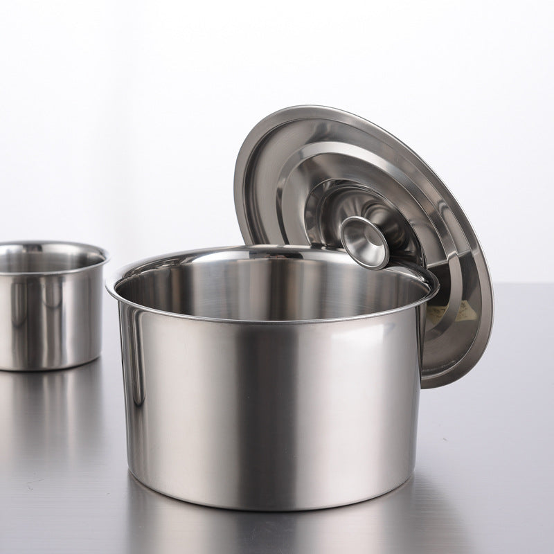 Stainless Steel Non-Magnetic Kitchen Stock Pot Container