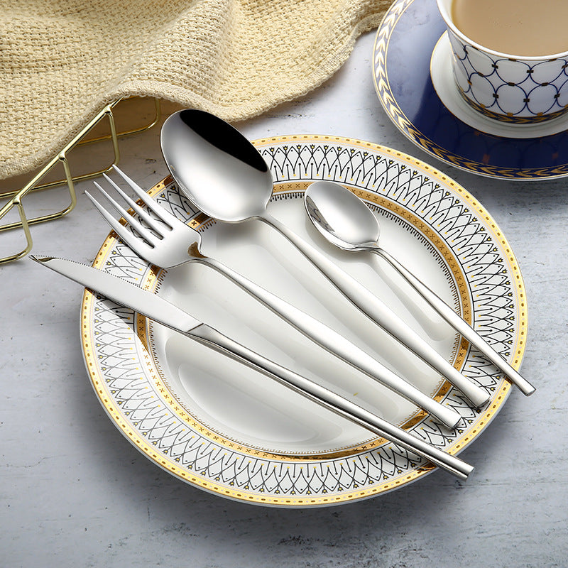 304 Stainless Steel Cutlery Set For Western Dining