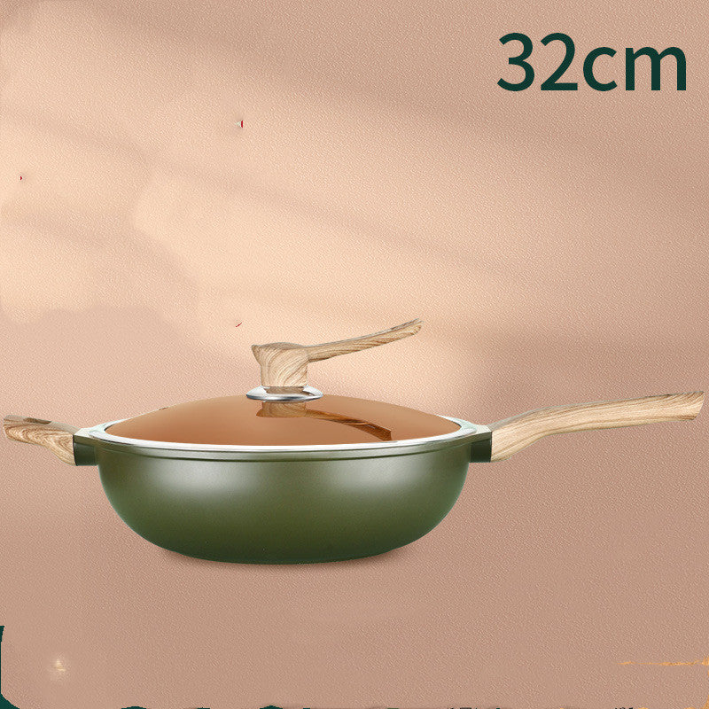 Household Maifan Stone Non-Stick Multifunctional Frying Pan