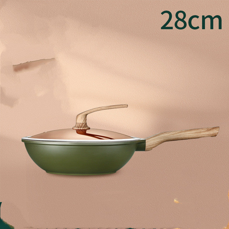 Household Maifan Stone Non-Stick Multifunctional Frying Pan