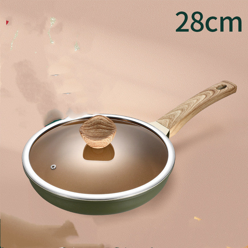 Household Maifan Stone Non-Stick Multifunctional Frying Pan