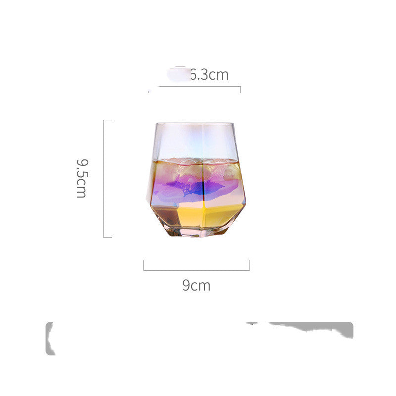 Luxury Crystal Red Wine Glass For Party And Dinner