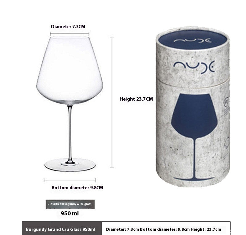 Ultra-Thin European Style Large Crystal Wine Glass