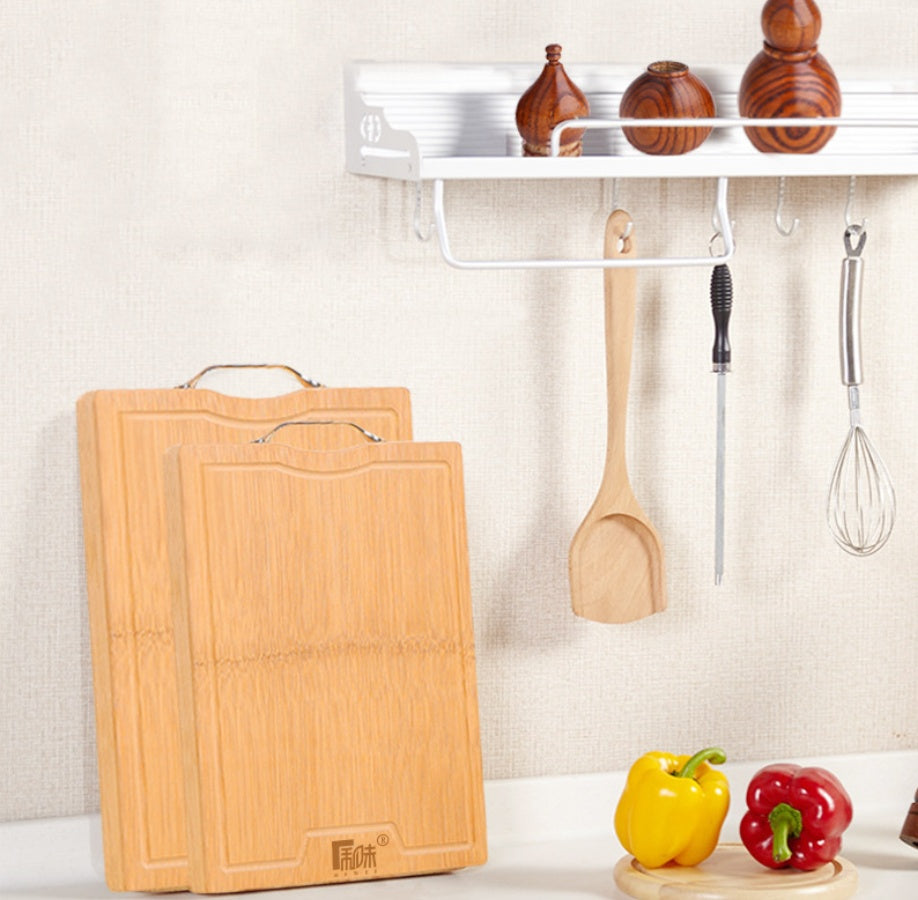 Whole Bamboo Cutting Board With Carbonized Finish