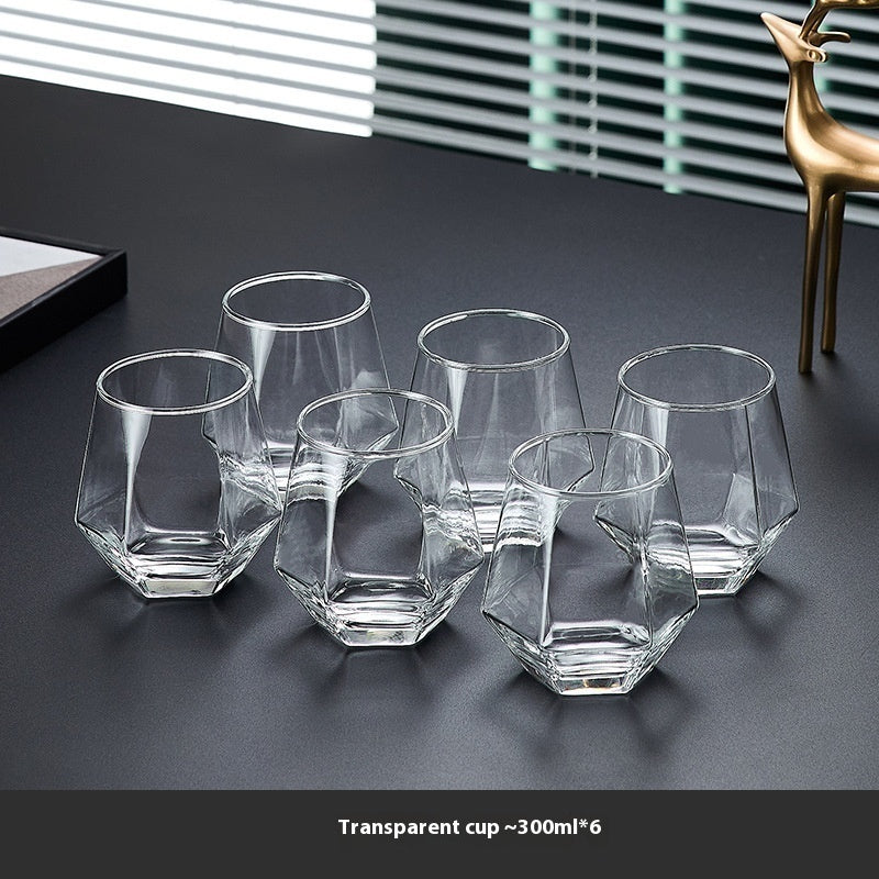 Luxury Crystal Red Wine Glass For Party And Dinner