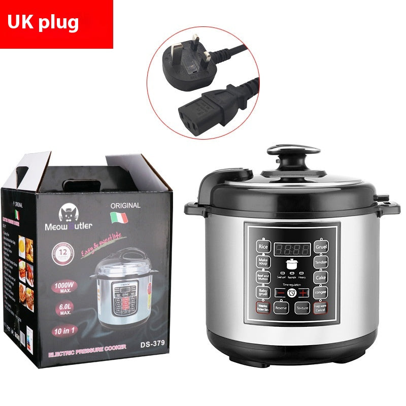 5L Multi-Function Intelligent Household Pressure Rice Cooker