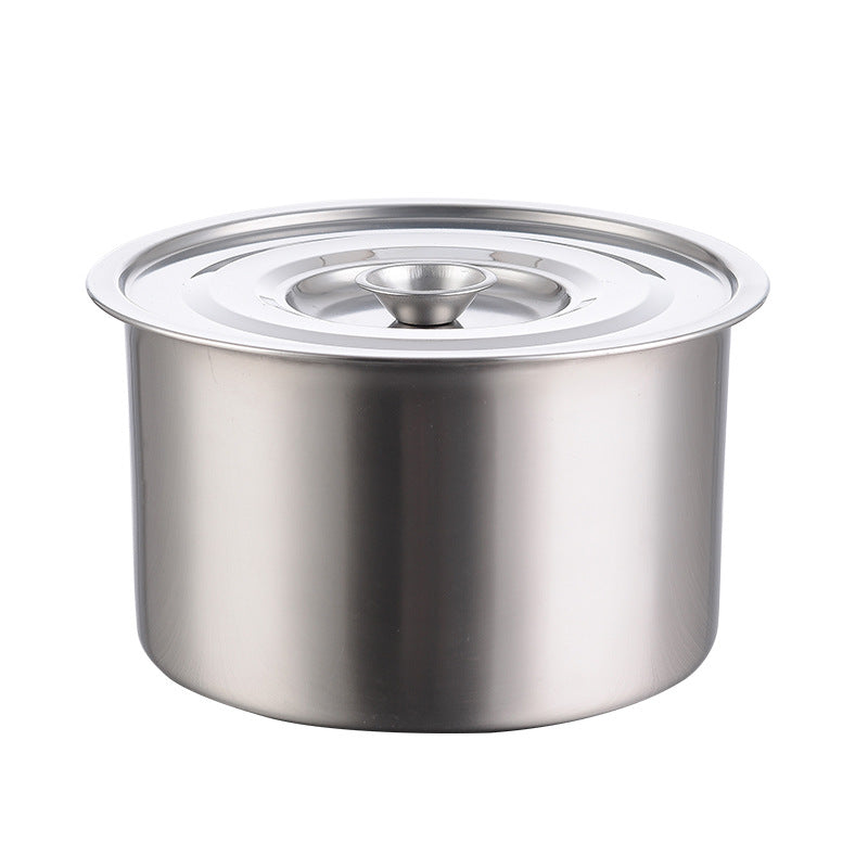 Stainless Steel Non-Magnetic Kitchen Stock Pot Container