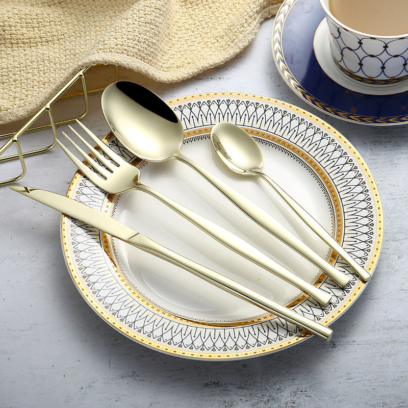 304 Stainless Steel Cutlery Set For Western Dining
