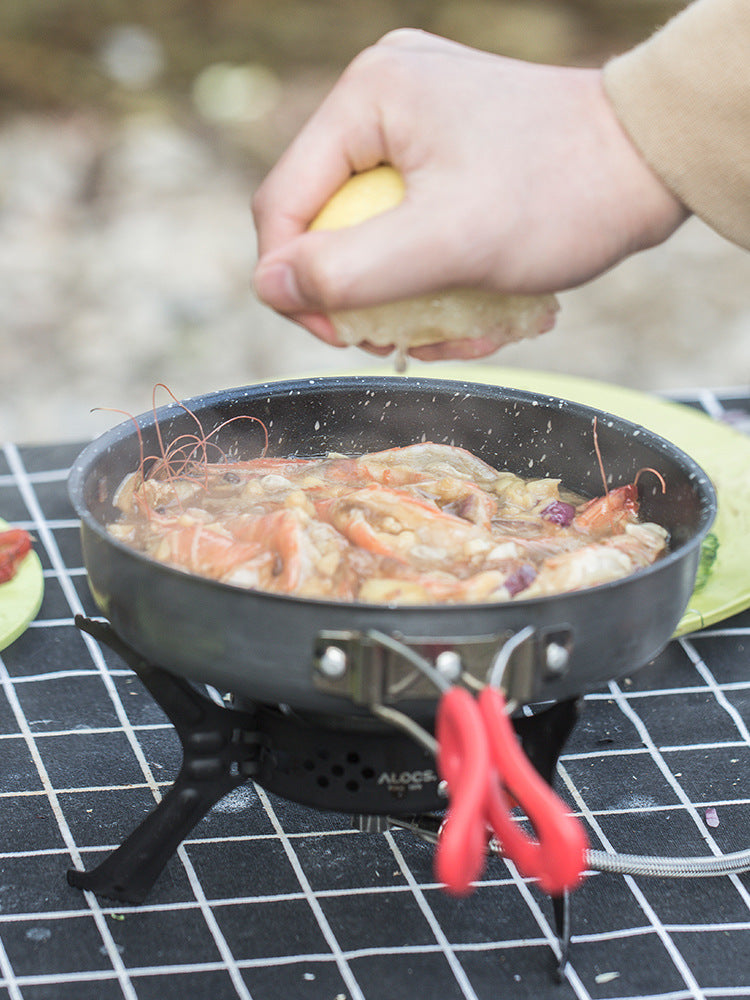 Alocs Medical Stone Non-Stick Folding Frying Pan