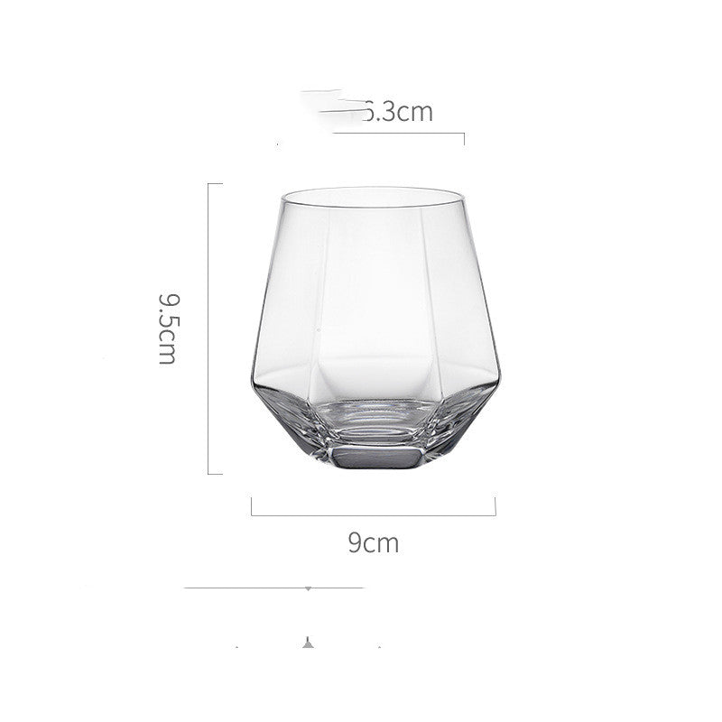 Luxury Crystal Red Wine Glass For Party And Dinner