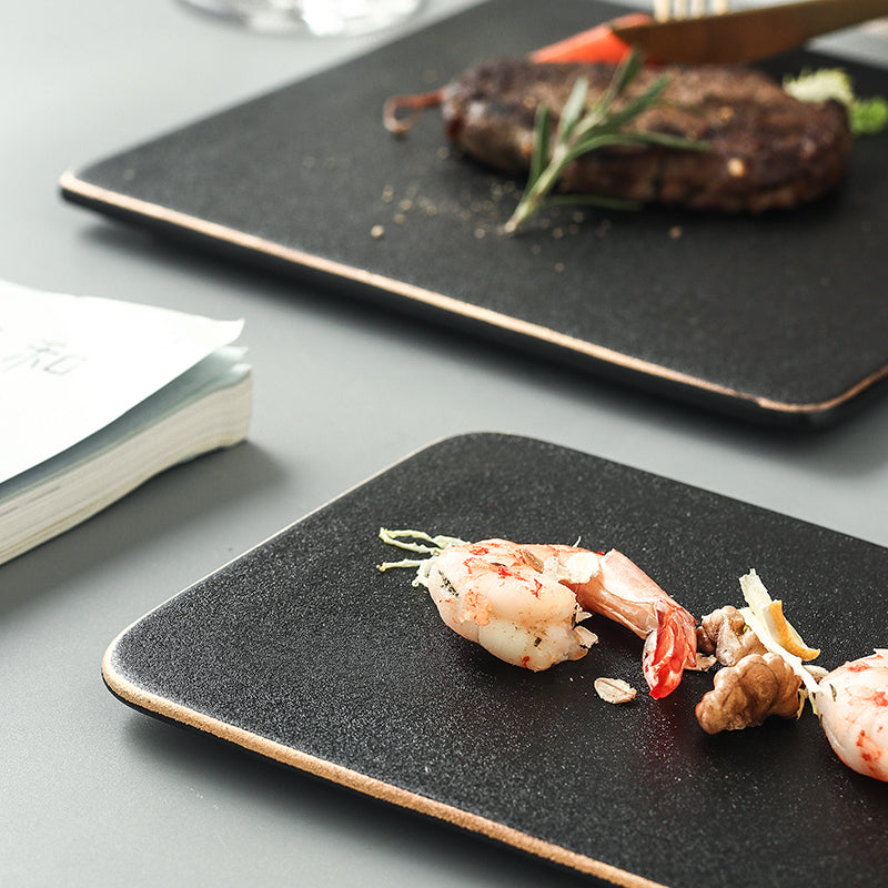 Steak Plate And Cutlery Dining Set