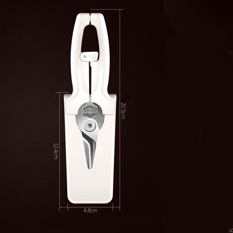 Kitchen Scissors With Magnetic Holder Creative Household Gadget