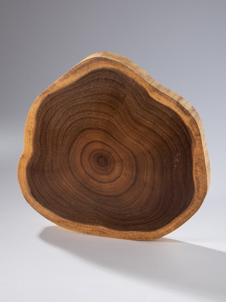 Wooden Stump-Shaped Cutting Board