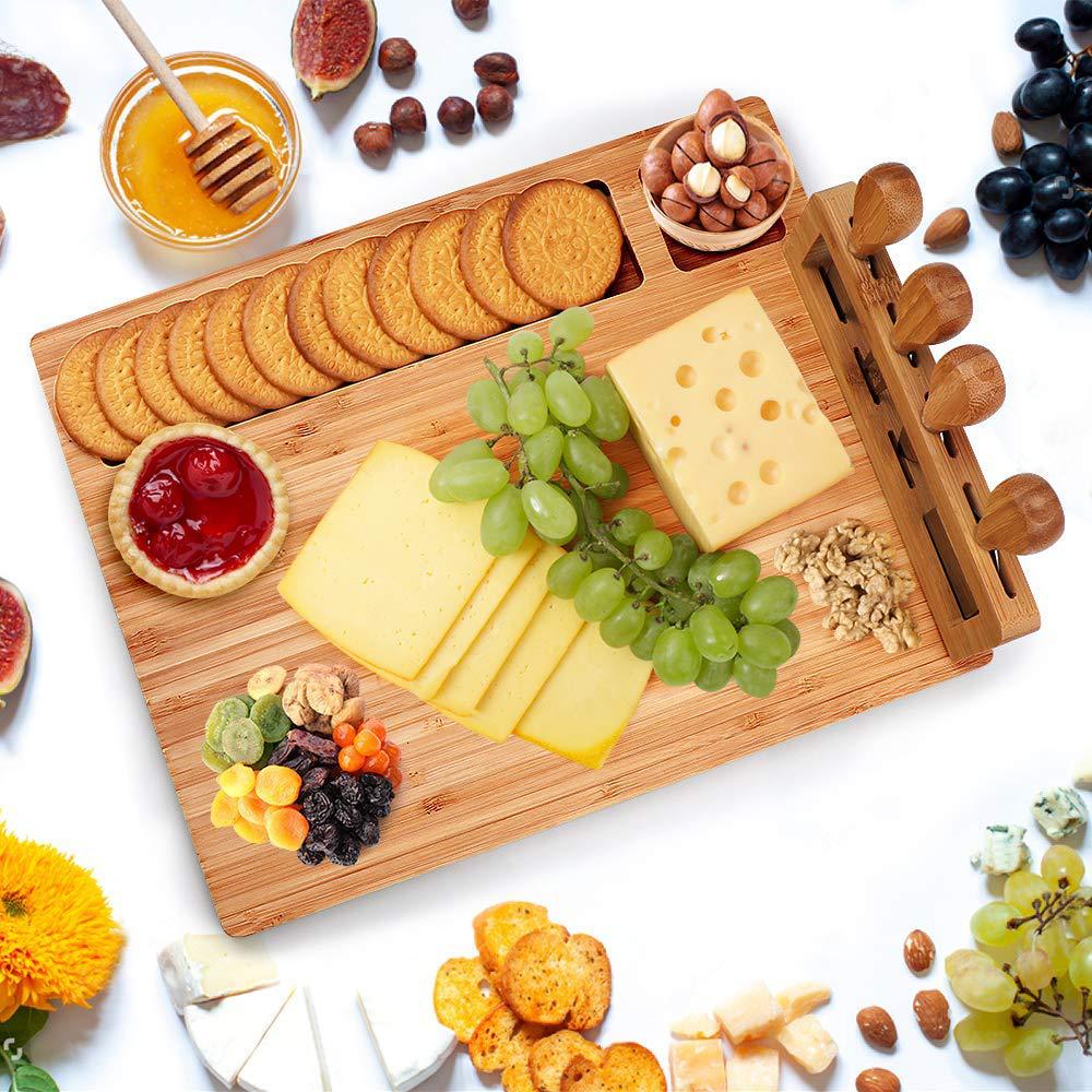 Bamboo Cutting Board And Serving Tray
