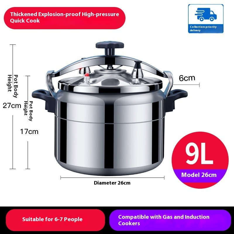 Large Capacity Explosion-Proof Home Gas Pressure Cooker