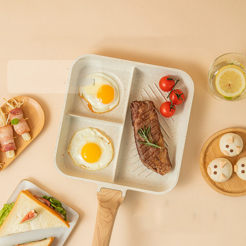 Non-Stick Medical Stone Frying Pan For Eggs And Steak