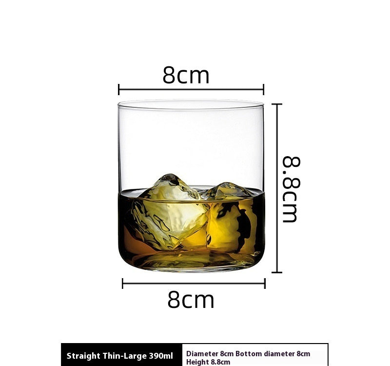Lead-Free Crystal Whisky Tumbler Glass