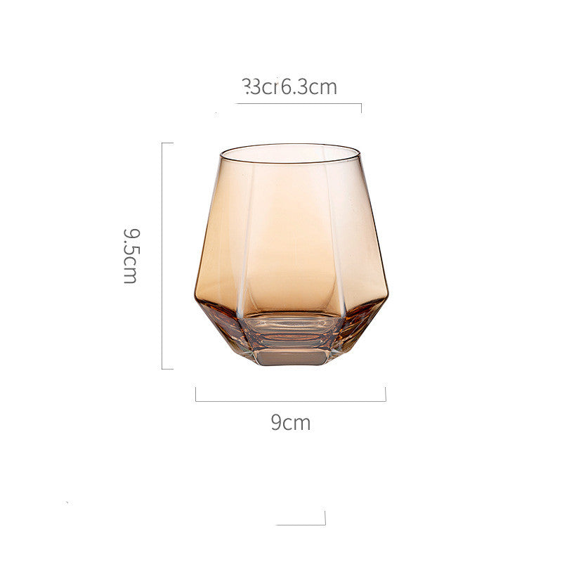 Luxury Crystal Red Wine Glass For Party And Dinner