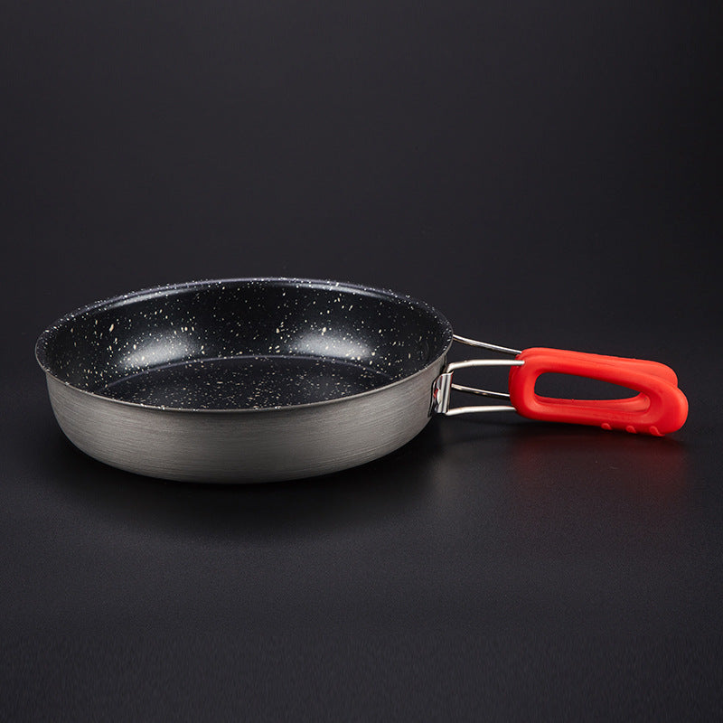 Alocs Medical Stone Non-Stick Folding Frying Pan