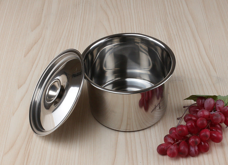 Stainless Steel Non-Magnetic Kitchen Stock Pot Container