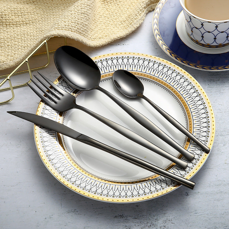 304 Stainless Steel Cutlery Set For Western Dining