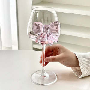 Elegant Home Crystal Wine Glass