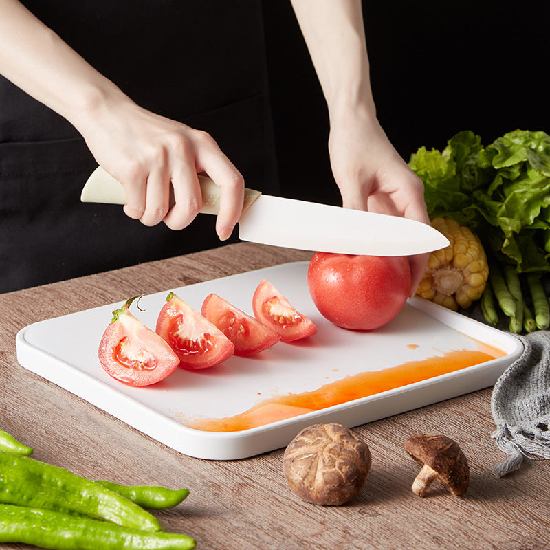 Double-Sided Kitchen Cutting Board Fruit Safe Plastic Board
