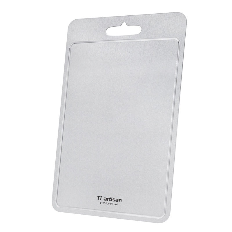Pure Titanium Cutting Board Thickened Household Board With Groove