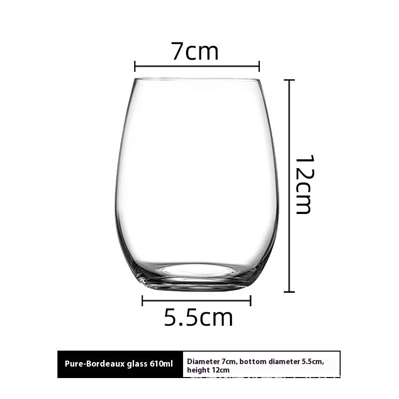 Lead-Free Crystal Whisky Tumbler Glass