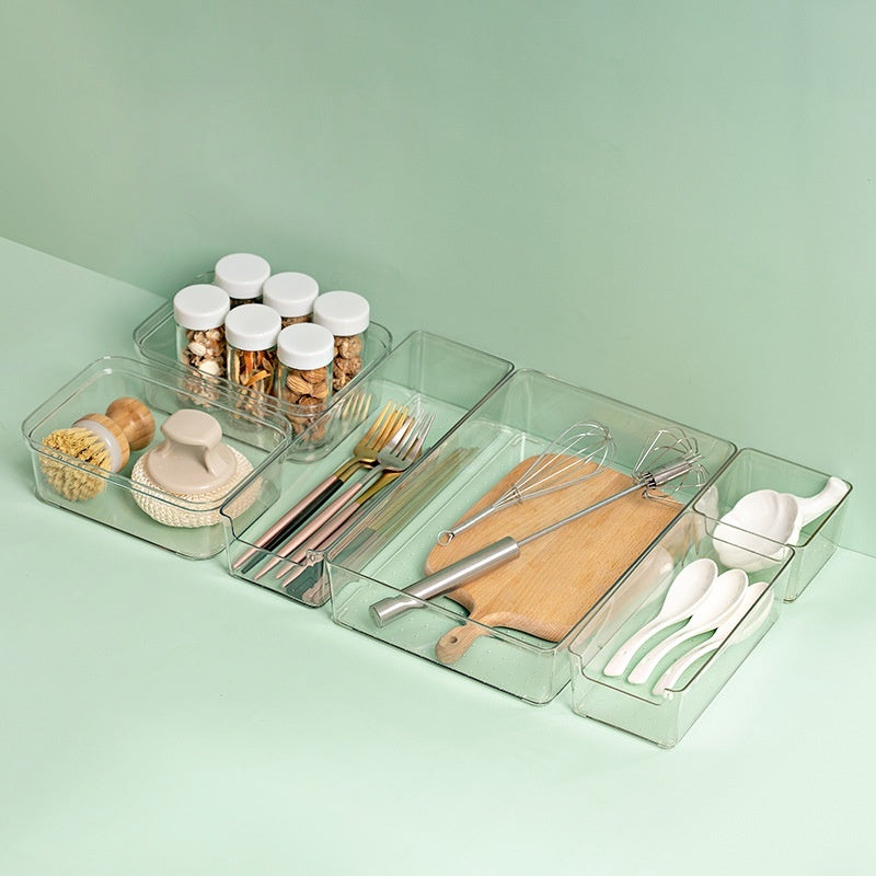 Japanese Style Desktop Drawer Organizer With Kitchen Dividers