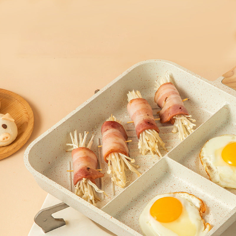 Non-Stick Medical Stone Frying Pan For Eggs And Steak