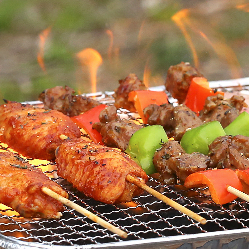 Portable Small Charcoal Barbecue Grill Stove