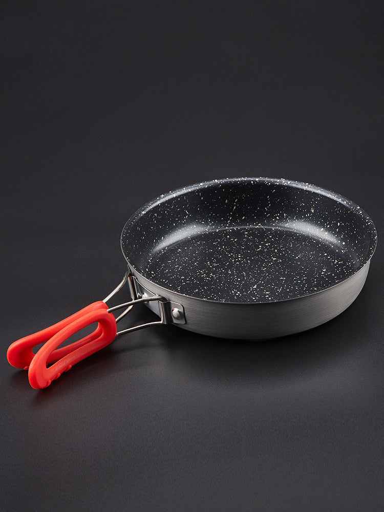 Alocs Medical Stone Non-Stick Folding Frying Pan