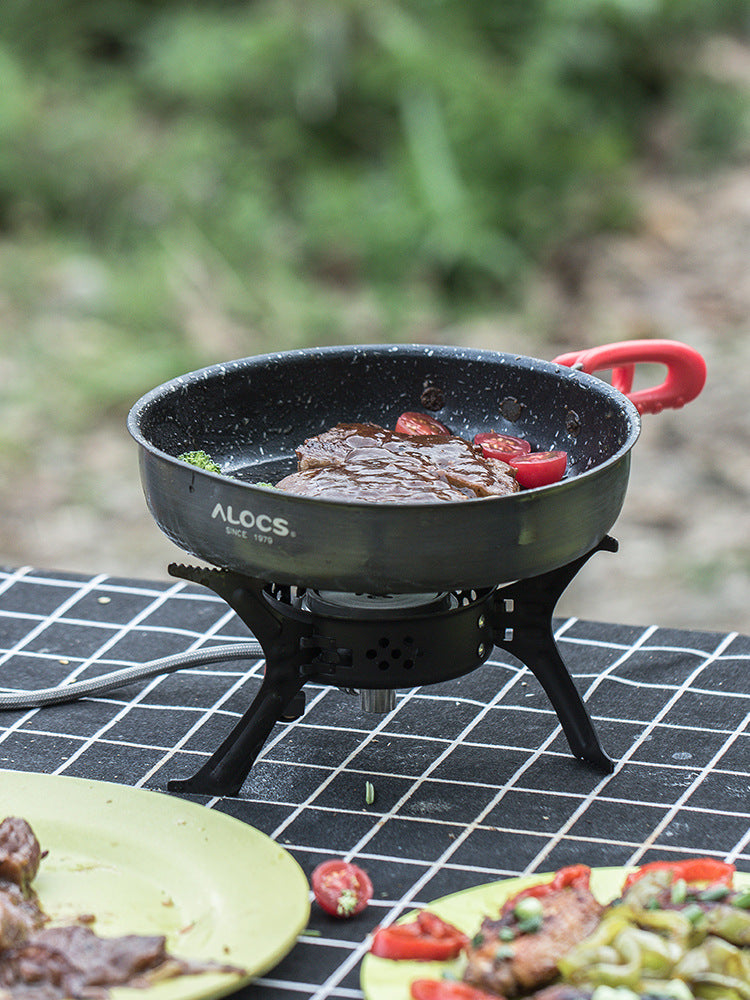 Alocs Medical Stone Non-Stick Folding Frying Pan