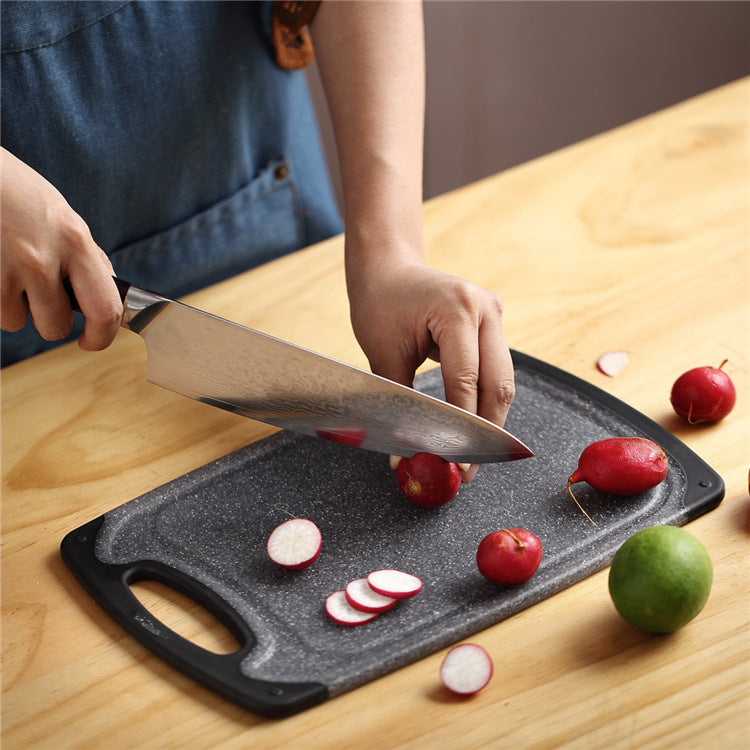 Three-Piece Hangable Plastic Cutting Board Set Imitation Marble