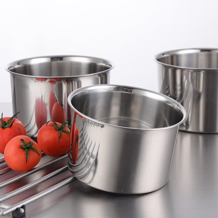 Stainless Steel Non-Magnetic Kitchen Stock Pot Container