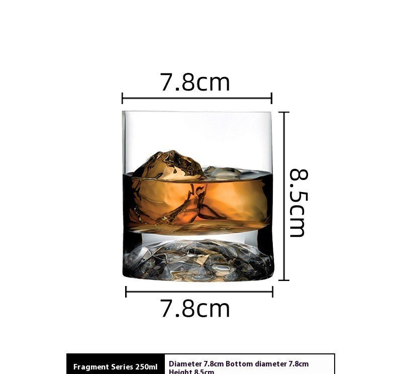 Lead-Free Crystal Whisky Tumbler Glass