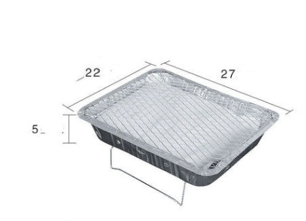 Portable Small Charcoal Barbecue Grill Stove
