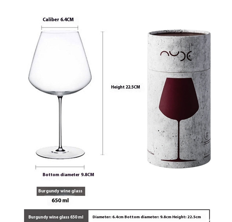 Ultra-Thin European Style Large Crystal Wine Glass