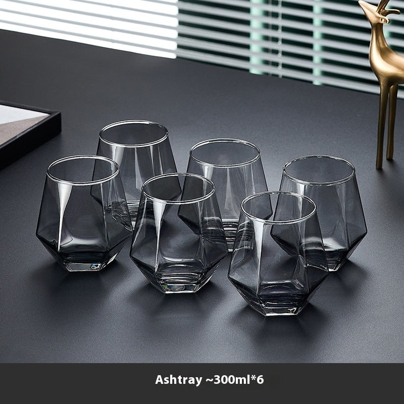 Luxury Crystal Red Wine Glass For Party And Dinner