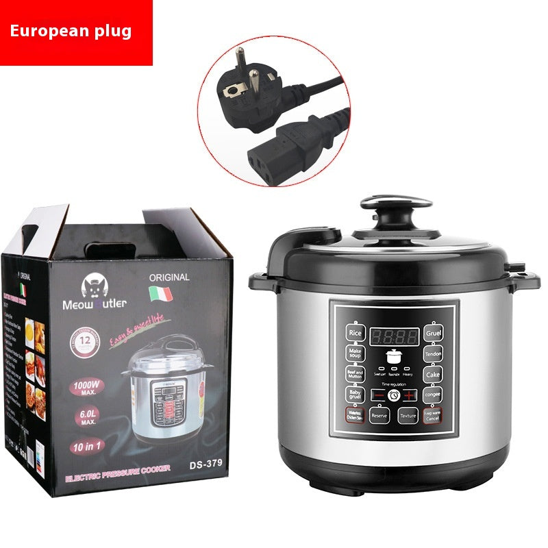 5L Multi-Function Intelligent Household Pressure Rice Cooker