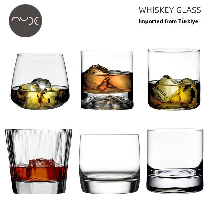 Lead-Free Crystal Whisky Tumbler Glass