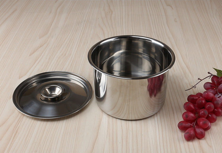 Stainless Steel Non-Magnetic Kitchen Stock Pot Container