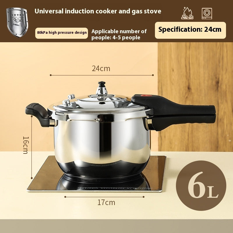 Large Capacity Stainless Steel Multi-Functional Pressure Cooker